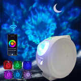 3 In 1 LED Galaxy Starry Night Light Projector 3D Ocean Star Sky Party Lamp-USB Plugged-in_8