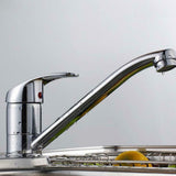 360° Brass Chrome Kitchen Laundry Sink Mixer Tap (No WELS)_3