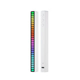 RGB Activated Music Rhythm LED Light Strip Lamp Sound Control -USB Rechargeable_0