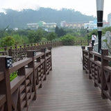 6 LED Outdoor Solar Wall Lights Garden Step Bright Light_2