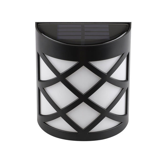 6 LED Outdoor Solar Wall Lights Garden Step Bright Light_4