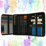 72pcs Professional Drawing Sketch Kit Pencil Sketch Charcoal Tools_4