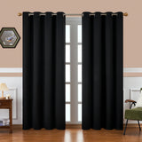 2pcs Blackout Window Curtain Draperies with Eyelet for Bedroom_8