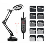 5X USB Magnifying Lamp Desk Table Salon Tattoo Clamp Light_5