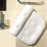 3D Mesh Bath Pillow Spa Breathable Neck Back Support Cushion_12