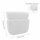 3D Mesh Bath Pillow Spa Breathable Neck Back Support Cushion_1