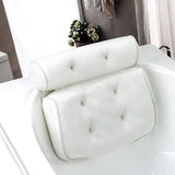 3D Mesh Bath Pillow Spa Breathable Neck Back Support Cushion_8