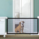 Dog Gate Barrier Mesh Safe Pet Safety Enclosure Anywhere Magic Guard Install_9