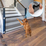 Dog Gate Barrier Mesh Safe Pet Safety Enclosure Anywhere Magic Guard Install_10