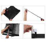 Dog Gate Barrier Mesh Safe Pet Safety Enclosure Anywhere Magic Guard Install_7