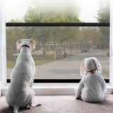 Dog Gate Barrier Mesh Safe Pet Safety Enclosure Anywhere Magic Guard Install_8