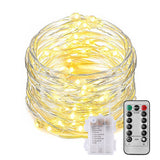 LED Remote Controlled String Fairy Lights-Battery Operated_0