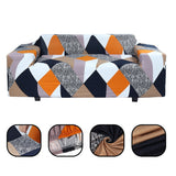 2 Seater Sofa Stretchable Non-Slip Flexible Spandex Protector_4