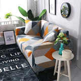 2 Seater Sofa Stretchable Non-Slip Flexible Spandex Protector_7