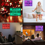 Cinema Lightbox Color Changing Light Up Massage Board with 90 Letters & Symbols - USB Rechargeable_10