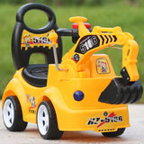 Kids Excavator Ride On Digger Toy Children Play Bulldozer Loader Car_5