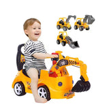 Kids Excavator Ride On Digger Toy Children Play Bulldozer Loader Car_3