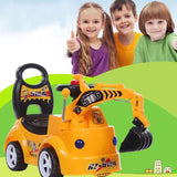 Kids Excavator Ride On Digger Toy Children Play Bulldozer Loader Car_7