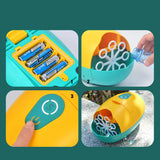 Electric Auto Bubble Machine Portable Bubble Maker Blower Party Weeding Kids Toy-Battery Operated_8