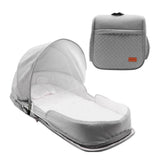 Portable Baby Bassinet Foldable Mosquito Baby Changing Bed_0