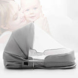Portable Baby Bassinet Foldable Mosquito Baby Changing Bed_8