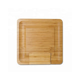 Bamboo Cheese Board Wooden Serving and Chopping Board_11