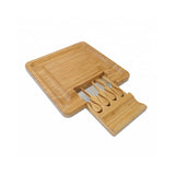 Bamboo Cheese Board Wooden Serving and Chopping Board_13