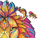 Colorful Mysterious Animal Wooden Toy Jigsaw Puzzle for Kids_10