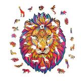 Colorful Mysterious Animal Wooden Toy Jigsaw Puzzle for Kids_11