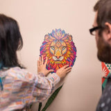 Colorful Mysterious Animal Wooden Toy Jigsaw Puzzle for Kids_4