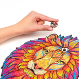 Colorful Mysterious Animal Wooden Toy Jigsaw Puzzle for Kids_7