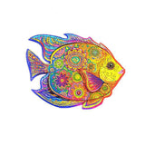 Colorful Mysterious Animal Wooden Toy Jigsaw Puzzle for Kids_15