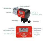 Battery Operated LCD Fish Feeder Smart Auto Food Dispenser_10