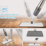 360° Swivel Cleaning Mop Microfiber Flat Spraying Mop_8