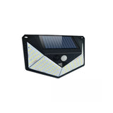 2 Pack 100 LED Solar Powered PIR Motion Sensor Outdoor Lights_1