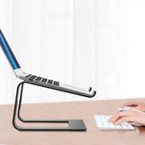 Portable Aluminium Laptop Stand Tray Cooling Riser Holder For 10-17" in MacBook_6