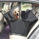 Pet Car dog Waterproof Backseat Cover Hammock NonSlip Protector Mat with Net_4