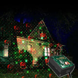 USB Interface Holiday Season Projection Christmas Lights_1