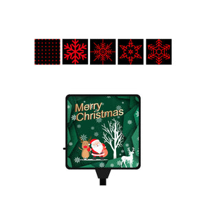 USB Interface Holiday Season Projection Christmas Lights_0