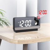 Dual Powered Large Screen Display LED Projection Clock_2