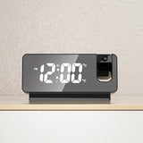 Dual Powered Large Screen Display LED Projection Clock_5