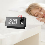 Dual Powered Large Screen Display LED Projection Clock_8