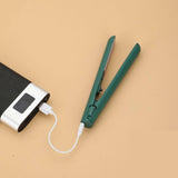 USB Interface Portable Mini Hair Straightener and Curler_5