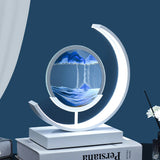 USB Powered 3D Hourglass Quicksand Retro LED Table Lamp_12