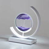 USB Powered 3D Hourglass Quicksand Retro LED Table Lamp_14
