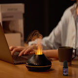 USB Interface Volcanic Aroma Diffuser Essential Oil Lamp_4
