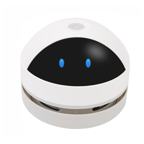 Mini Cordless Desktop Robot Vacuum Cleaner with Detachable Design - USB Rechargeable_0