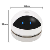 Mini Cordless Desktop Robot Vacuum Cleaner with Detachable Design - USB Rechargeable_4