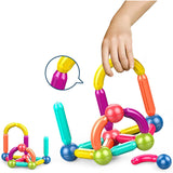 26Pcs Magnetic Balls and Rods Set Educational Construction Toys for Kids Boys and Girls_3