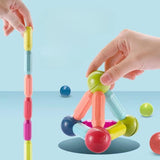 26Pcs Magnetic Balls and Rods Set Educational Construction Toys for Kids Boys and Girls_13